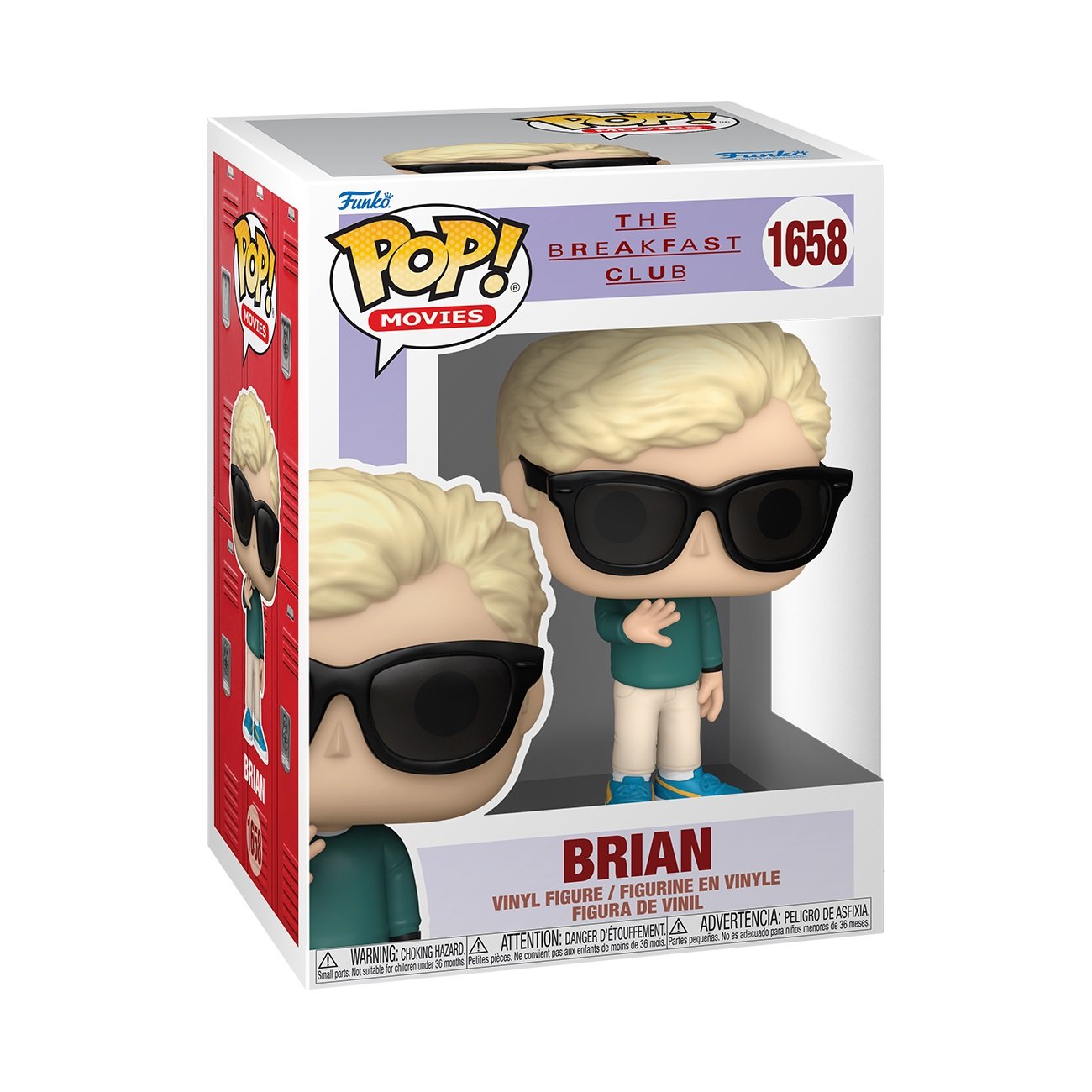 Funko Pop! Movies: The Breakfast Club - Brian - flash vidéo
