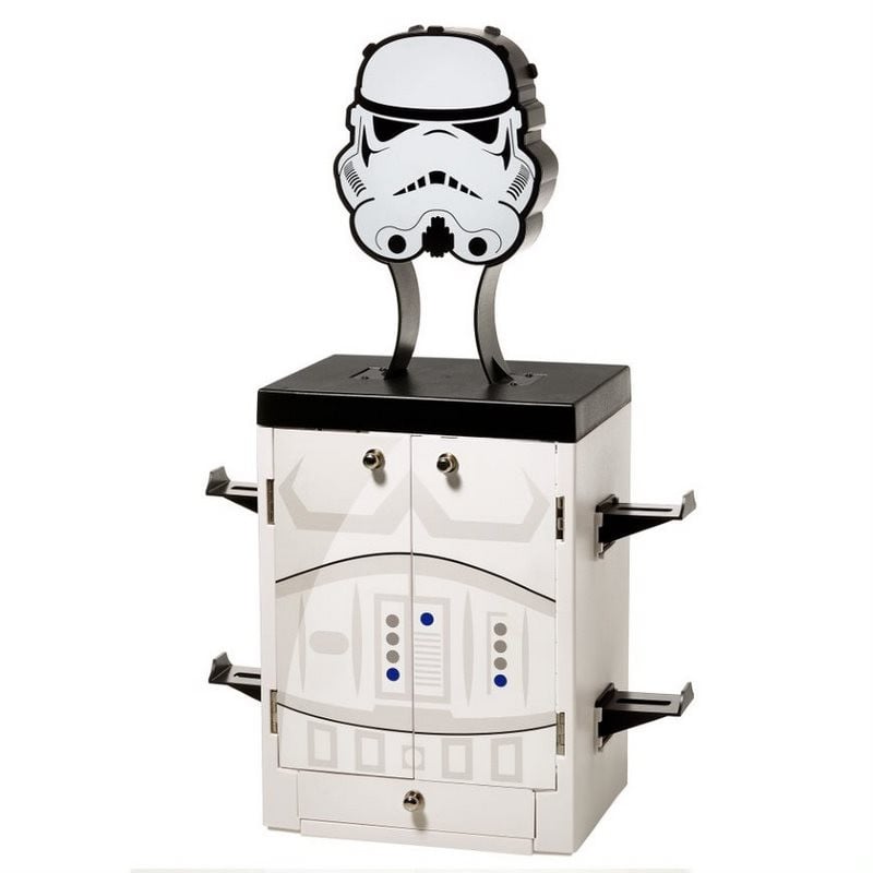 Star Wars - Meuble de rangement officiel Stormtrooper pour gamer - flash vidéo