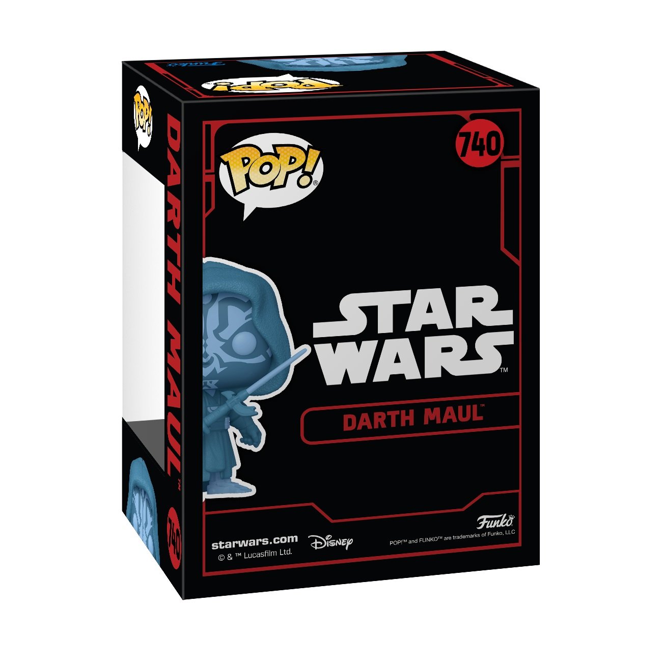 Funko Pop! Star Wars: Dark Side - Darth Maul (Hologram) (Glow in the Dark) - flash vidéo