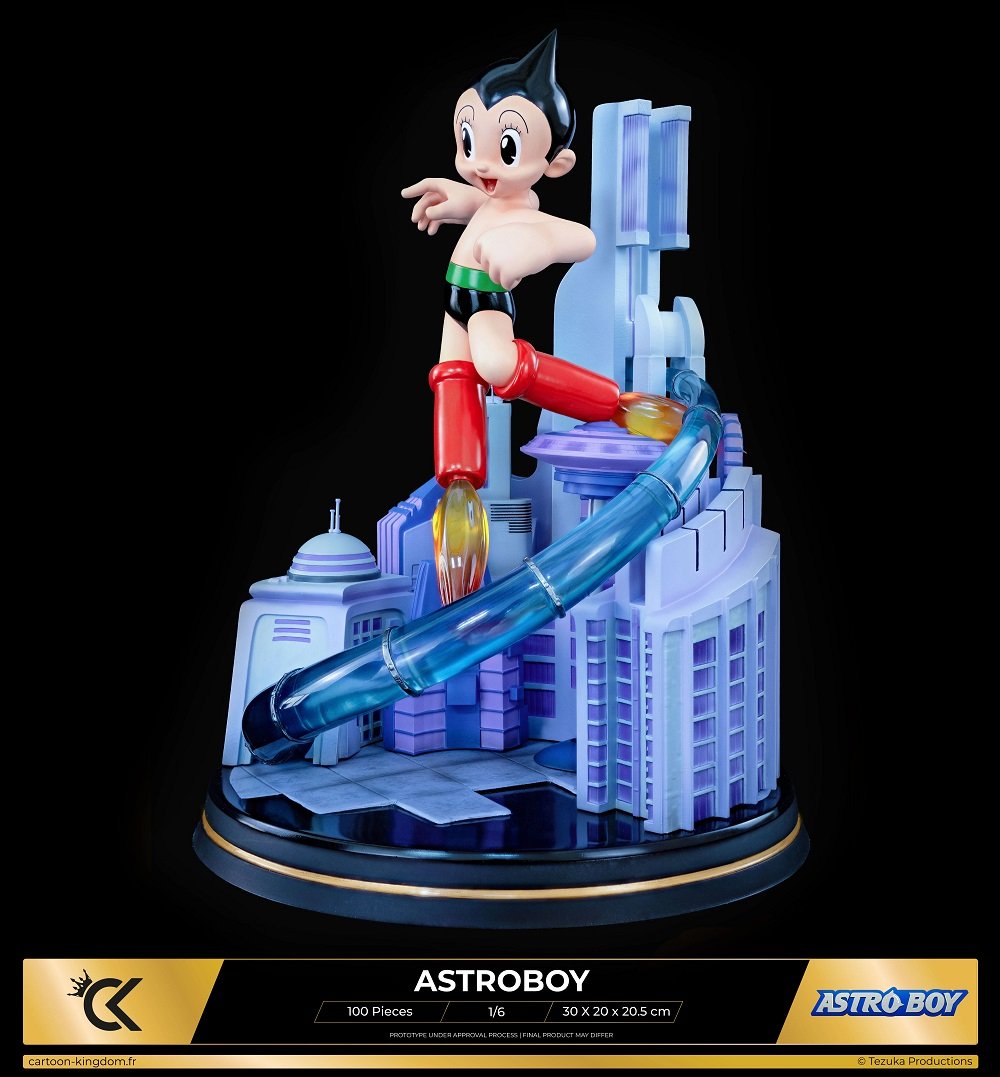 Cartoon Kingdom - 1:6 Statues - Astro Boy "Day Version" Statue 30cm - flash vidéo