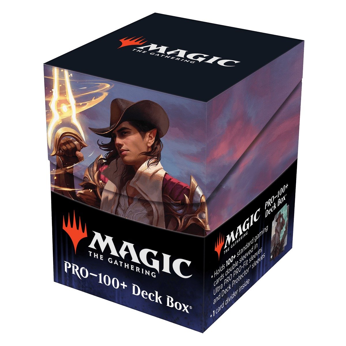 Ultra Pro - Magic: The Gathering - Outlaws of Thunder Junction - 100+ Deck Box Kellan, le Kid - flash vidéo