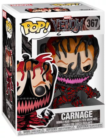 Funko Pop! Marvel Venom Carnage ENG Merchandising - flash vidéo