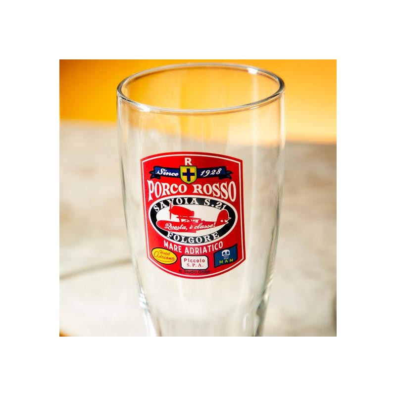 VERRE À BIÈRE - PORCO ROSSO