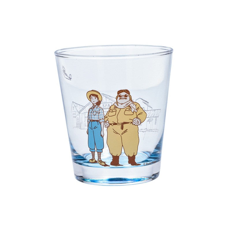 VERRE DÉCORÉ MARCO & FIO - PORCO ROSSO