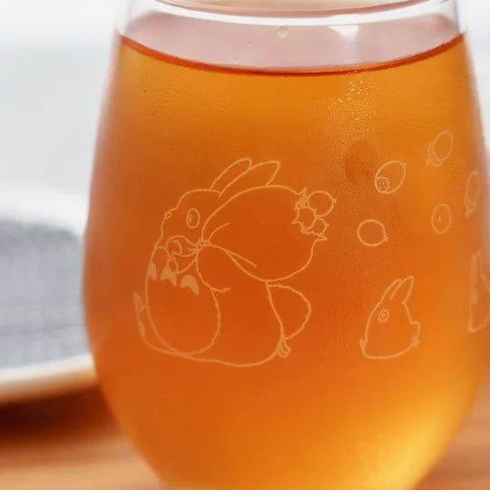 Ghibli - Mon Voisin Totoro - Verre Gravé "Totoro et gland" - flash vidéo