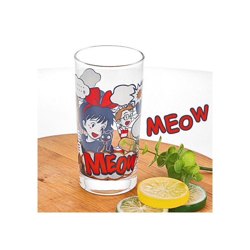 VERRE VINTAGE MEOW - KIKI LA PETITE SORCIÈRE
