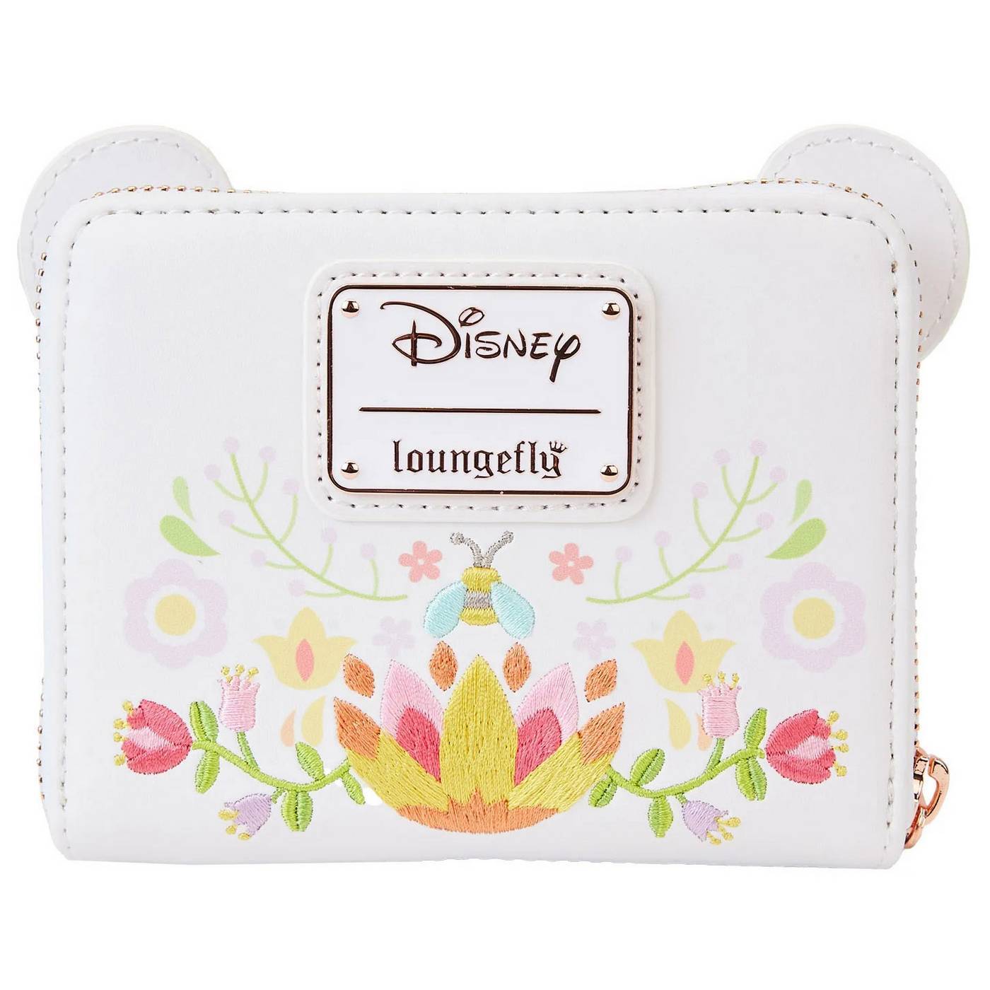 Loungefly: Disney - Winnie the Pooh Cosplay Folk Floral Zip Around Wallet - flash vidéo