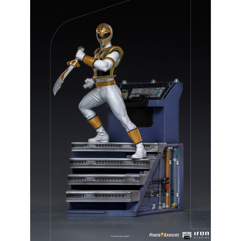 WHITE RANGER BDS ART SCALE 1/10 - POWER RANGERS