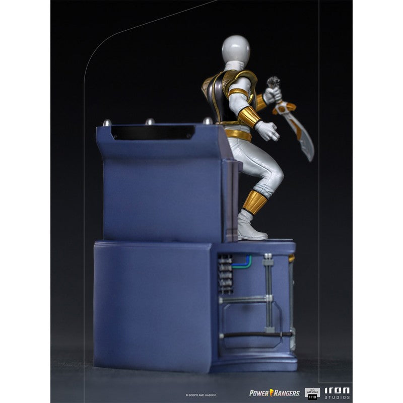 WHITE RANGER BDS ART SCALE 1/10 - POWER RANGERS