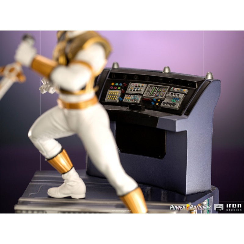 WHITE RANGER BDS ART SCALE 1/10 - POWER RANGERS