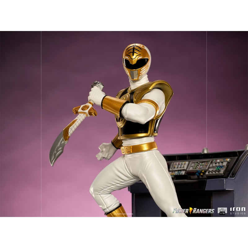 WHITE RANGER BDS ART SCALE 1/10 - POWER RANGERS