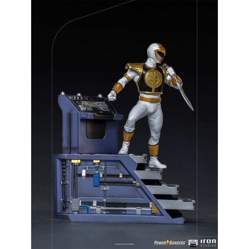 WHITE RANGER BDS ART SCALE 1/10 - POWER RANGERS