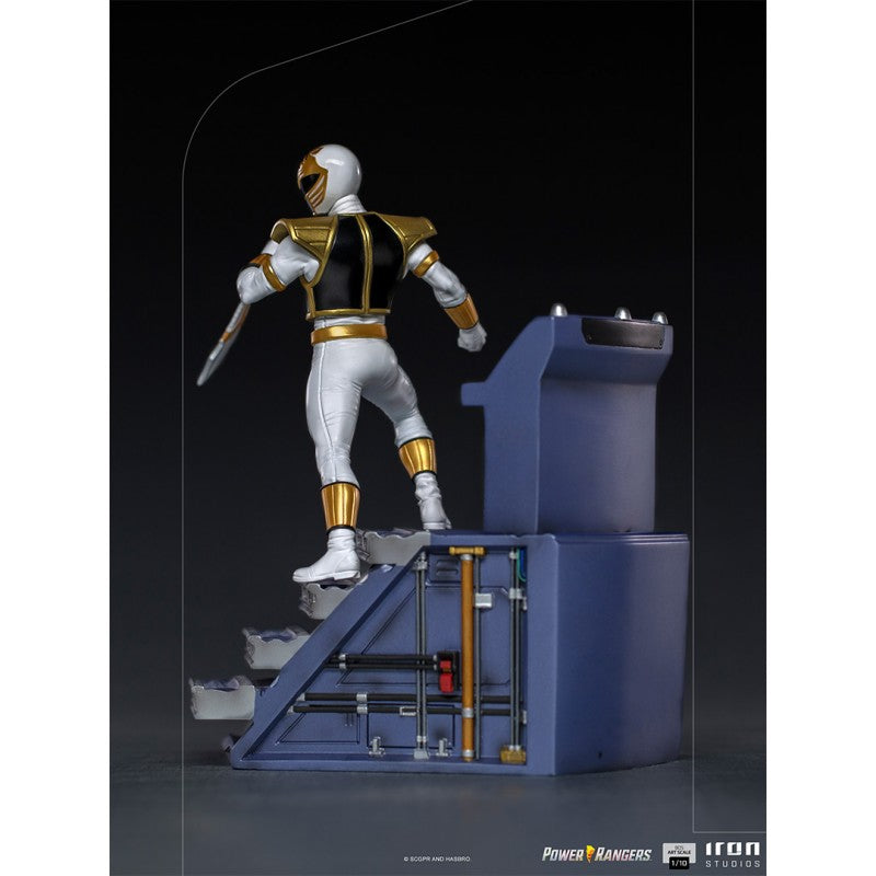 WHITE RANGER BDS ART SCALE 1/10 - POWER RANGERS