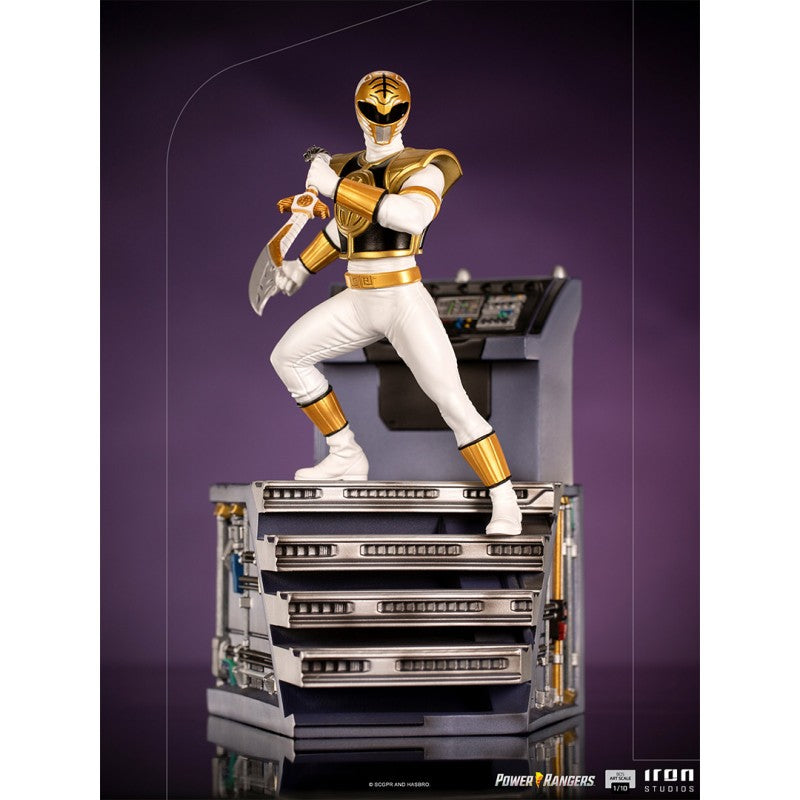 WHITE RANGER BDS ART SCALE 1/10 - POWER RANGERS