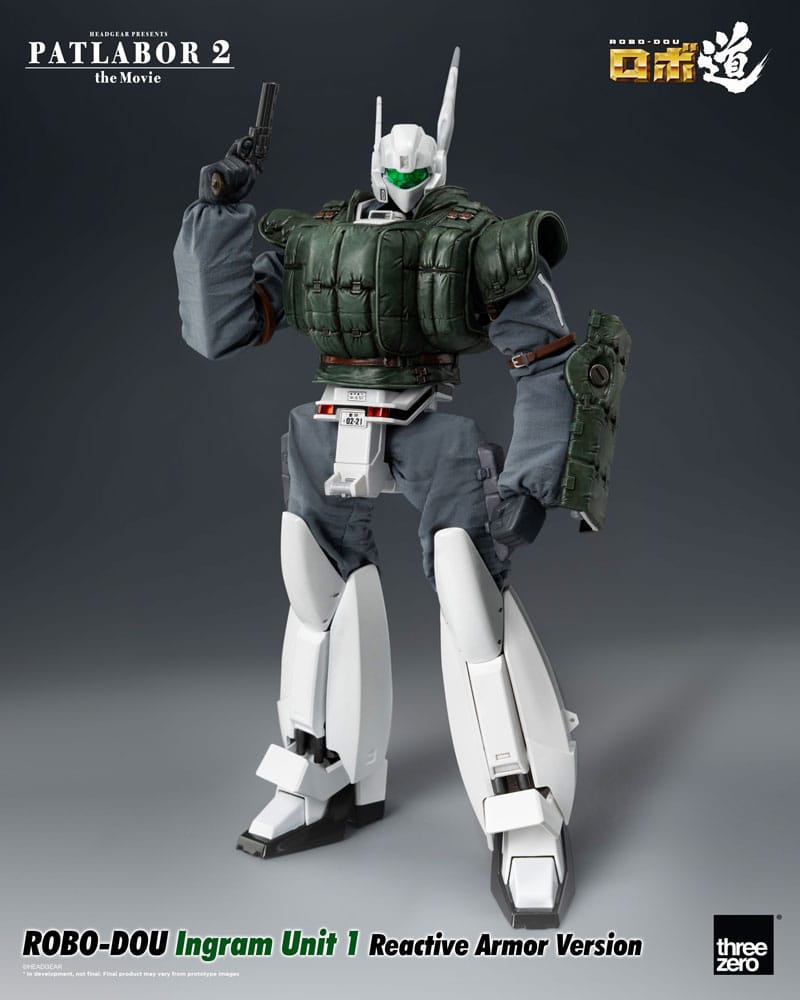 Patlabor 2: The Movie figurine Robo-Dou Ingram Unit 1 Reactive Armor Version 23 cm