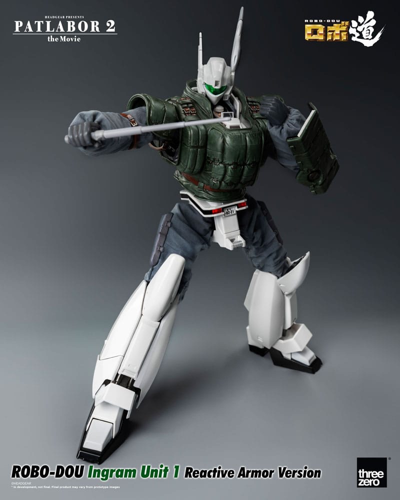 Patlabor 2: The Movie figurine Robo-Dou Ingram Unit 1 Reactive Armor Version 23 cm