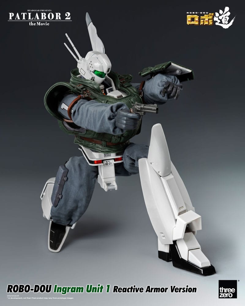 Patlabor 2: The Movie figurine Robo-Dou Ingram Unit 1 Reactive Armor Version 23 cm