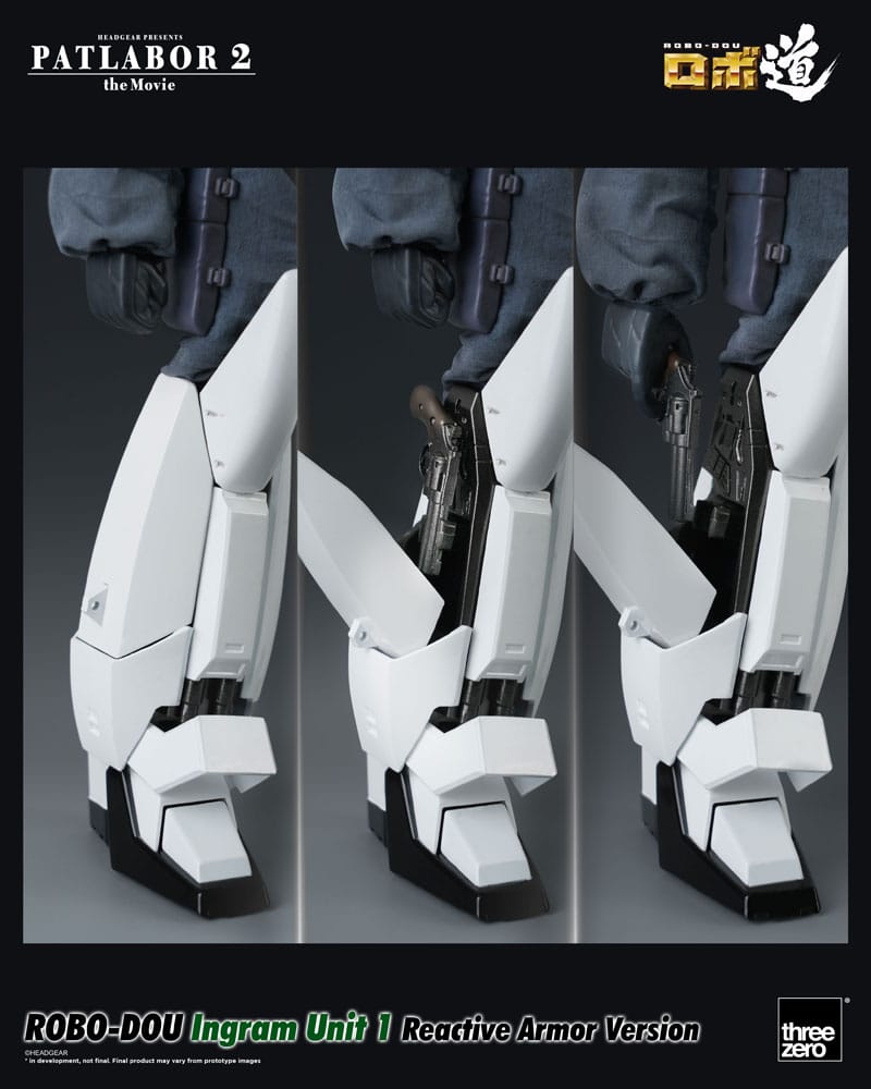 Patlabor 2: The Movie figurine Robo-Dou Ingram Unit 1 Reactive Armor Version 23 cm