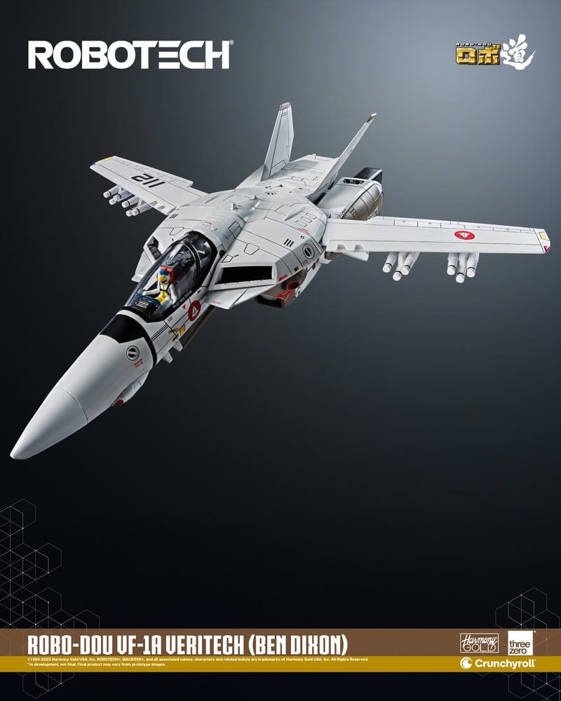 Robotech figurine ROBO-DOU VF-1A Veritech (Ben Dixon) 20 cmm