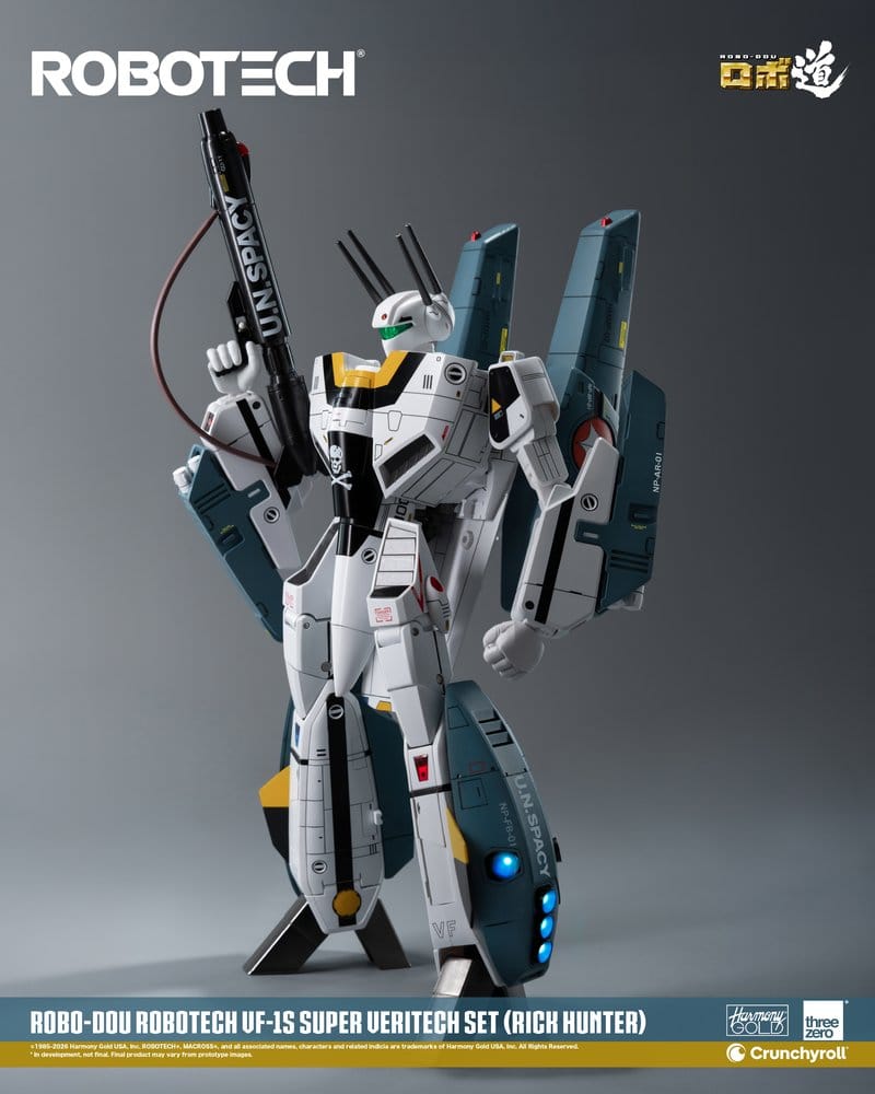 Robotech Robo-Dou figurine VF-1S Super Veritech Set (Rick Hunter) 20 cm