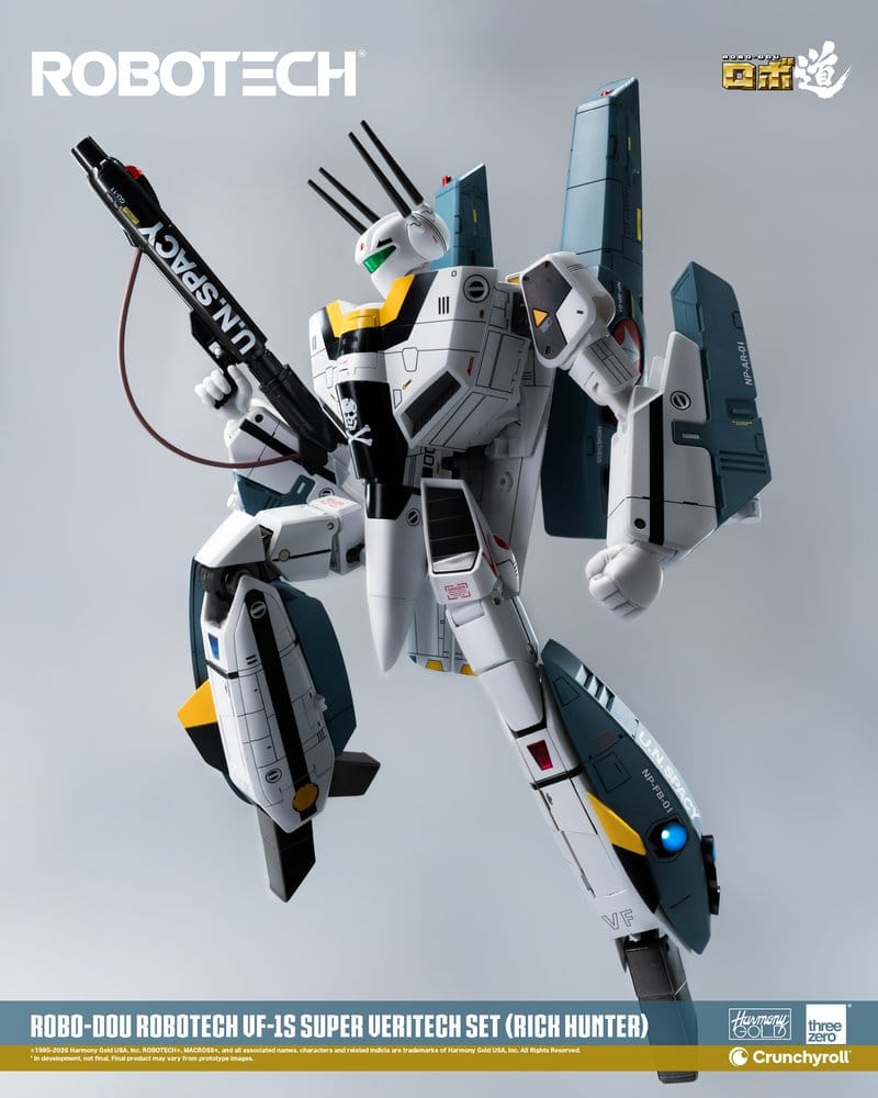 Robotech Robo-Dou figurine VF-1S Super Veritech Set (Rick Hunter) 20 cm