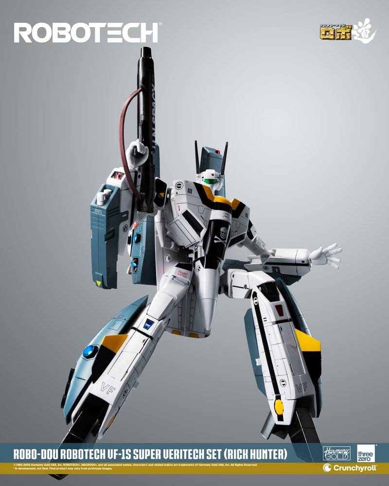 Robotech Robo-Dou figurine VF-1S Super Veritech Set (Rick Hunter) 20 cm