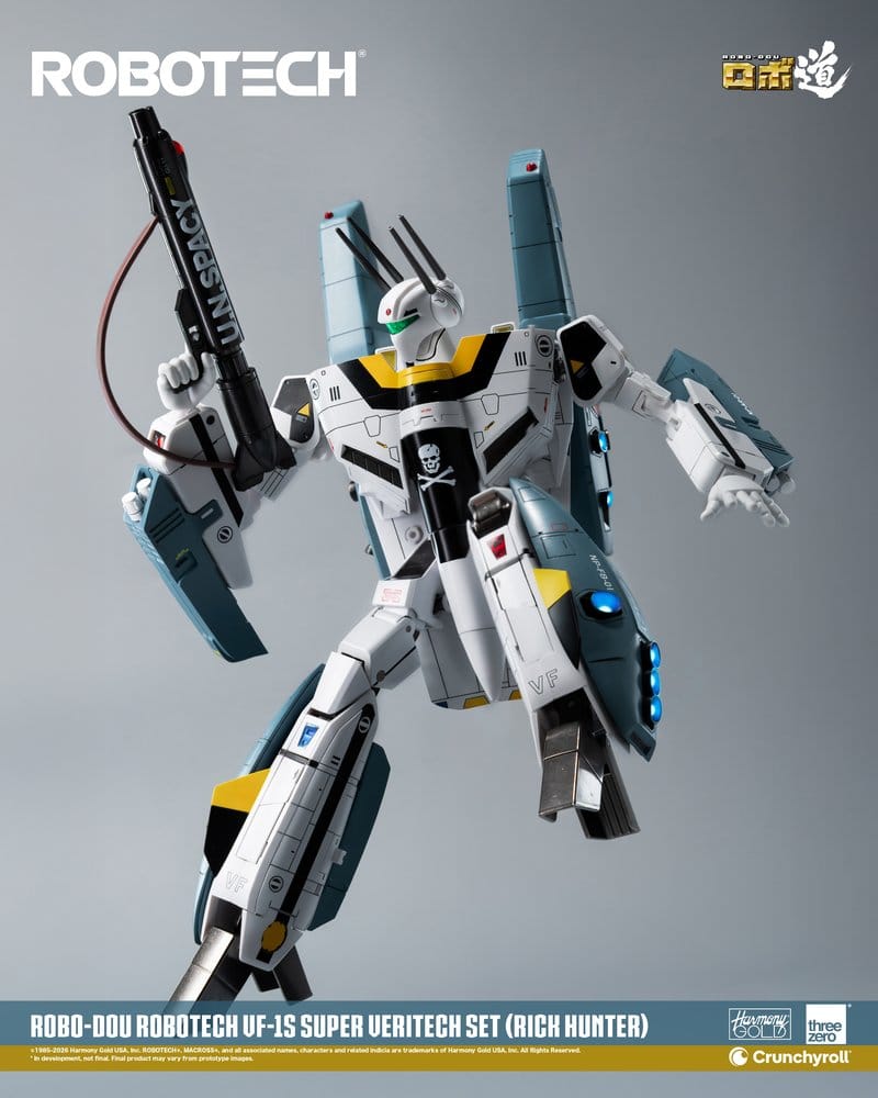 Robotech Robo-Dou figurine VF-1S Super Veritech Set (Rick Hunter) 20 cm