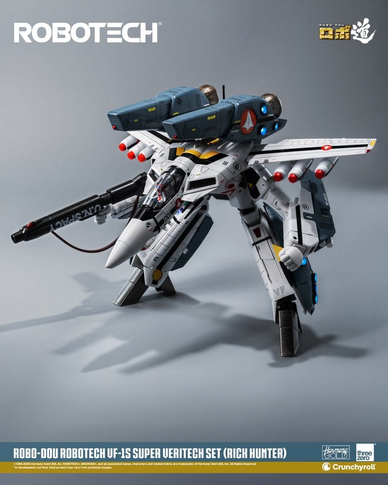 Robotech Robo-Dou figurine VF-1S Super Veritech Set (Rick Hunter) 20 cm