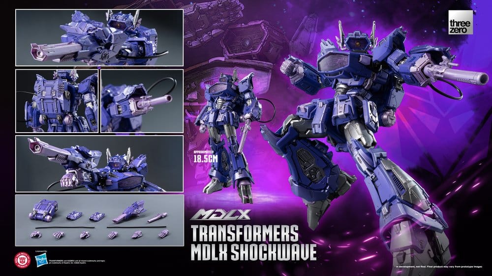 Transformers figurine MDLX Shockwave 19 cm