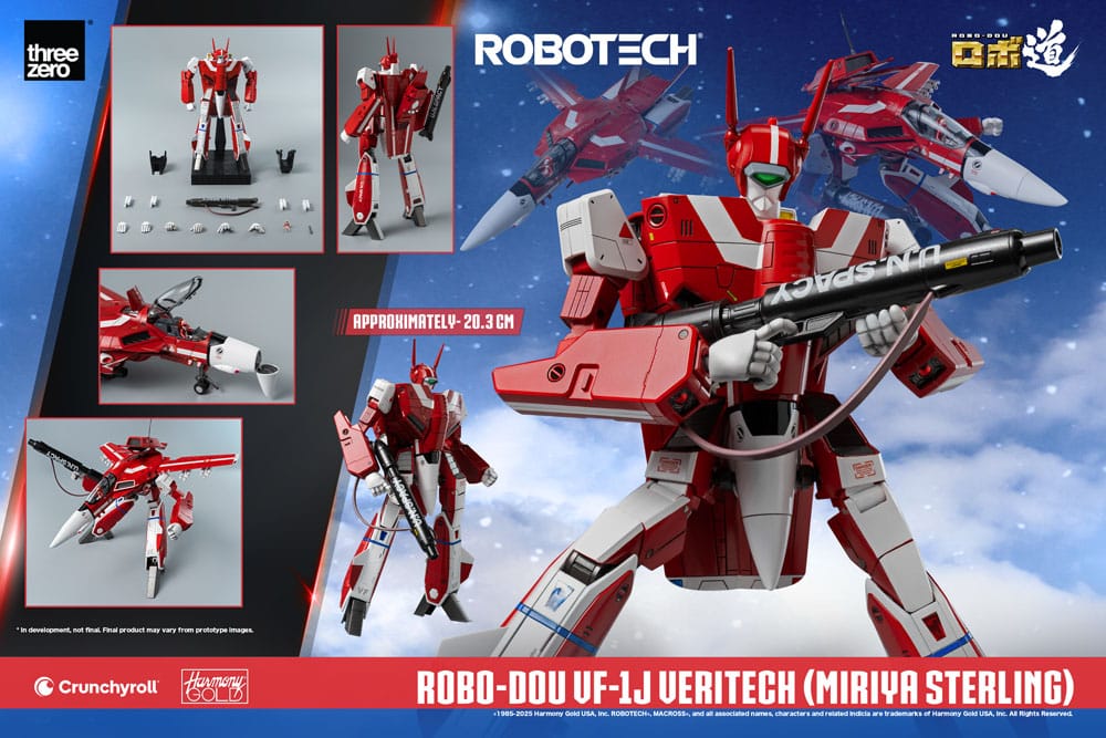 Robotech figurine ROBO-DOU VF-1J Veritech (Miriya Sterling) 20 cm
