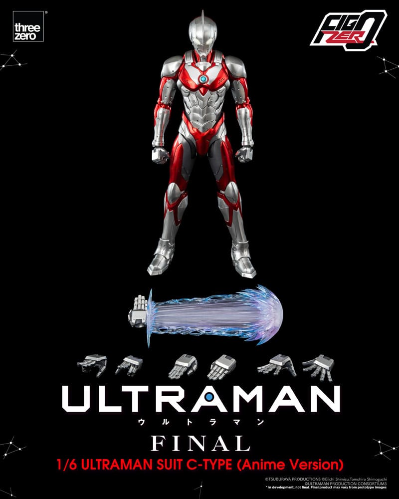 Ultraman figurine FigZero 1/6 Ultraman Suit C-Type (Anime Version) 31 cm