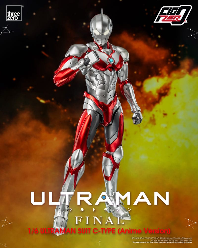 Ultraman figurine FigZero 1/6 Ultraman Suit C-Type (Anime Version) 31 cm
