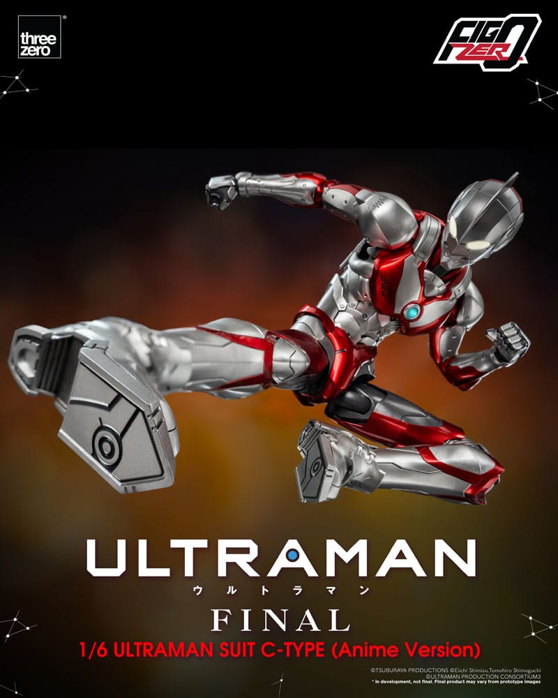 Ultraman figurine FigZero 1/6 Ultraman Suit C-Type (Anime Version) 31 cm