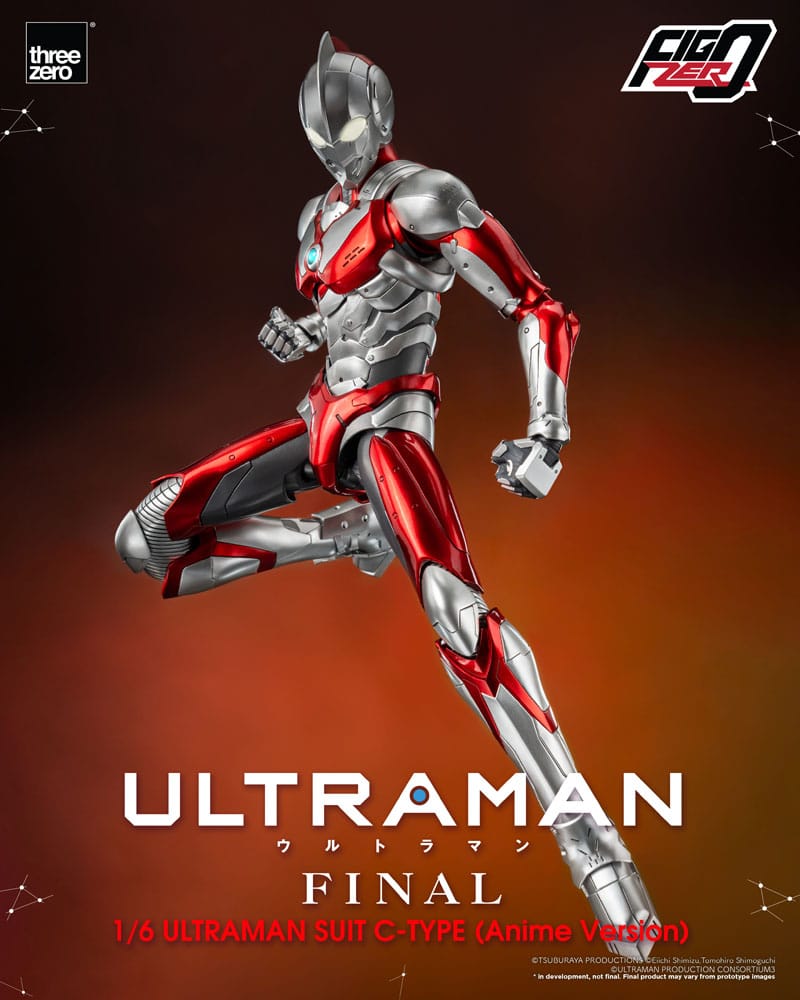 Ultraman figurine FigZero 1/6 Ultraman Suit C-Type (Anime Version) 31 cm