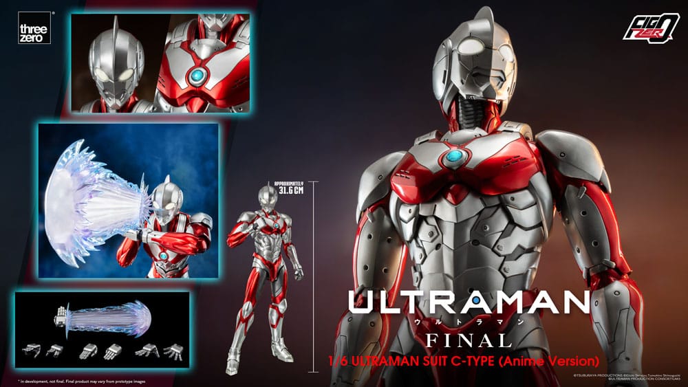 Ultraman figurine FigZero 1/6 Ultraman Suit C-Type (Anime Version) 31 cm
