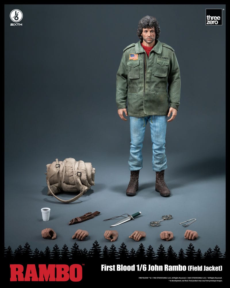 Rambo: First Blood figurine 1/6 John Rambo (Field Jacket) 31 cm