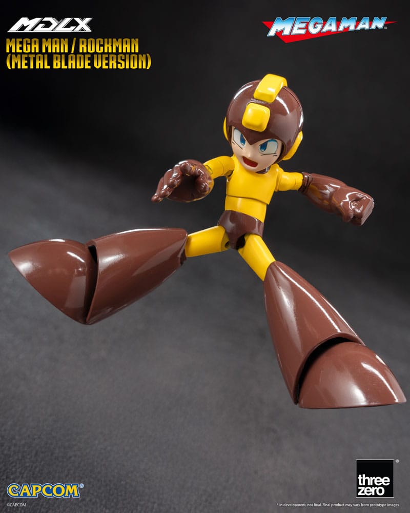 Mega Man figurine MDLX Mega Man / Rockman (Metal Blade Version) 10 cm