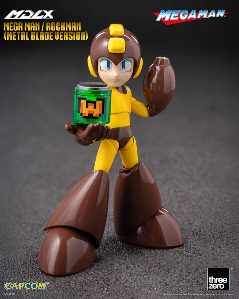 Mega Man figurine MDLX Mega Man / Rockman (Metal Blade Version) 10 cm