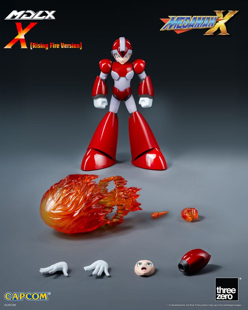 Mega Man figurine MDLX Rockman X / Mega Man X (Rising Fire Version) 12 cm