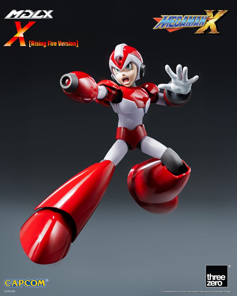 Mega Man figurine MDLX Rockman X / Mega Man X (Rising Fire Version) 12 cm