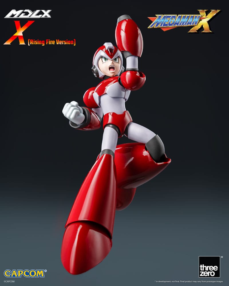 Mega Man figurine MDLX Rockman X / Mega Man X (Rising Fire Version) 12 cm