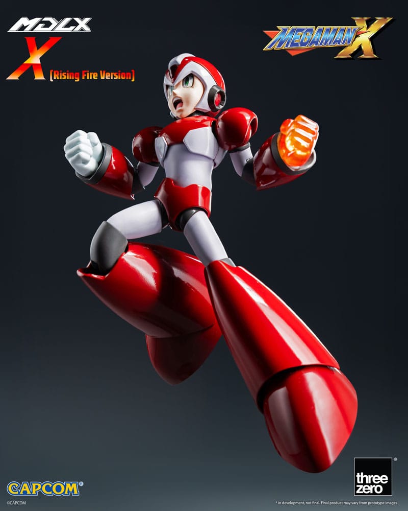 Mega Man figurine MDLX Rockman X / Mega Man X (Rising Fire Version) 12 cm