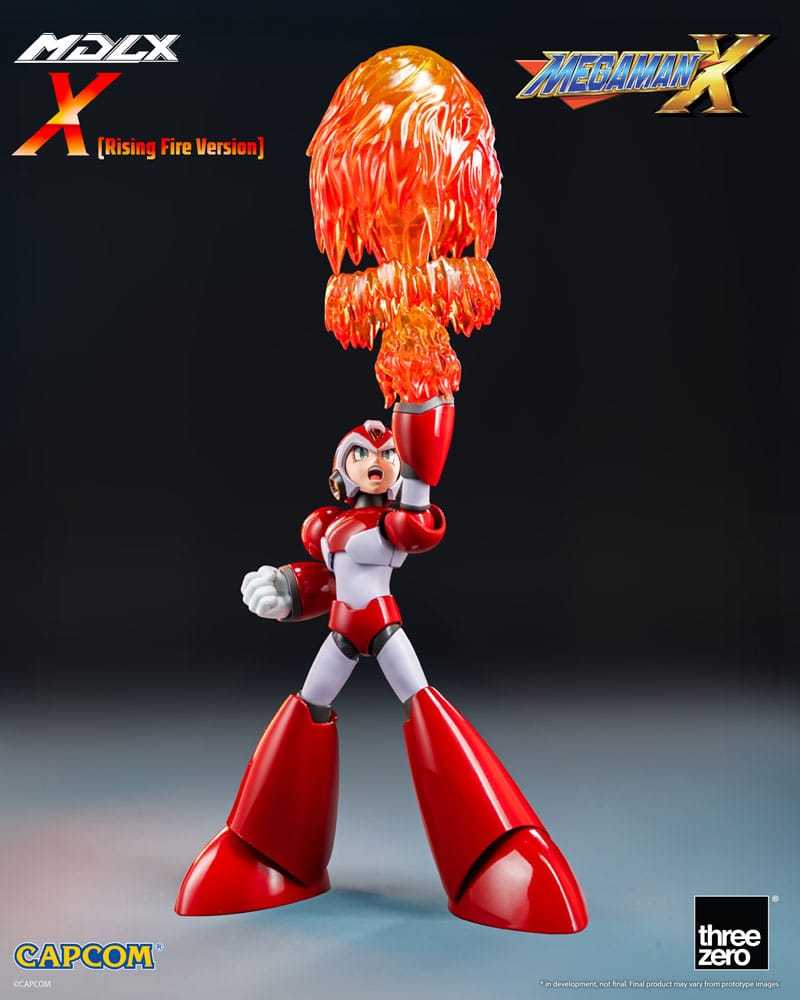 Mega Man figurine MDLX Rockman X / Mega Man X (Rising Fire Version) 12 cm