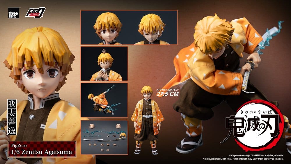 Demon Slayer: Kimetsu no Yaiba FigZero figurine 1/6 Zenitsu Agatsuma 28 cm