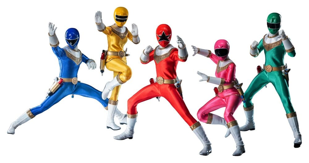 Power Rangers Zeo pack 5 figurines FigZero 1/6 Zeo Rangers 30 cm