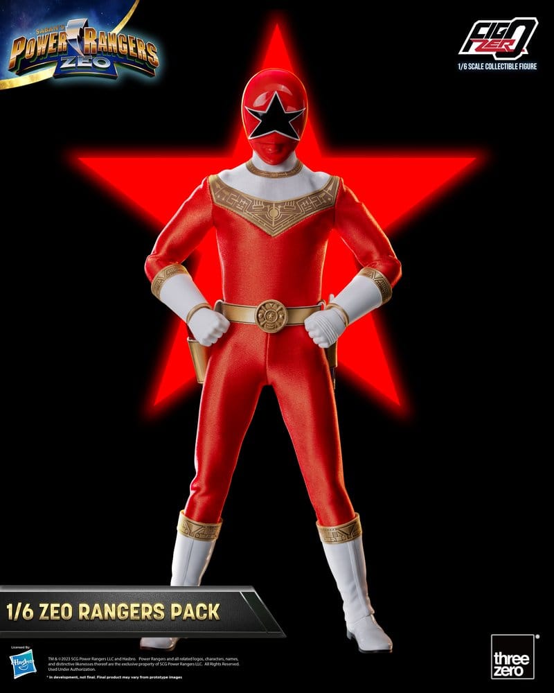 Power Rangers Zeo pack 5 figurines FigZero 1/6 Zeo Rangers 30 cm