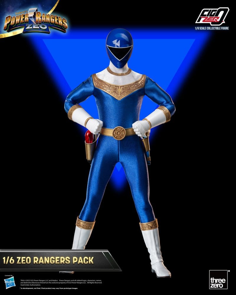 Power Rangers Zeo pack 5 figurines FigZero 1/6 Zeo Rangers 30 cm