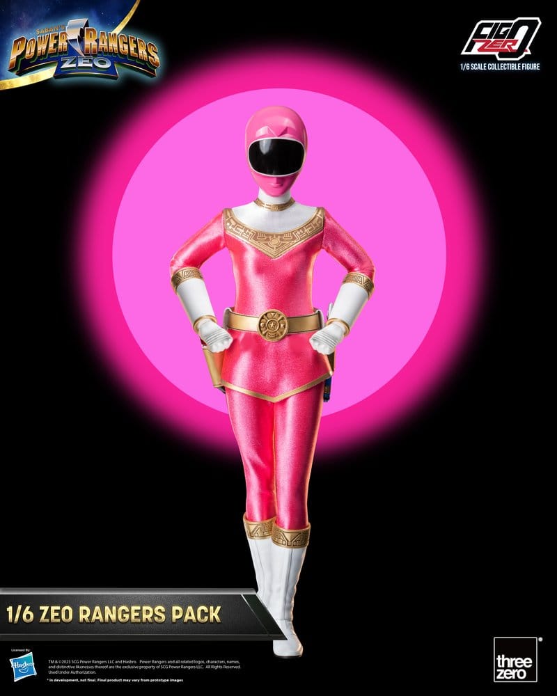 Power Rangers Zeo pack 5 figurines FigZero 1/6 Zeo Rangers 30 cm