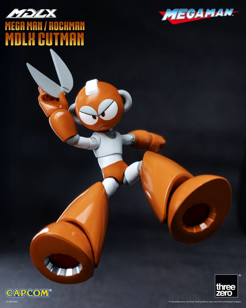 Mega Man figurine MDLX Rockman / Mega Man Cutman 12 cm