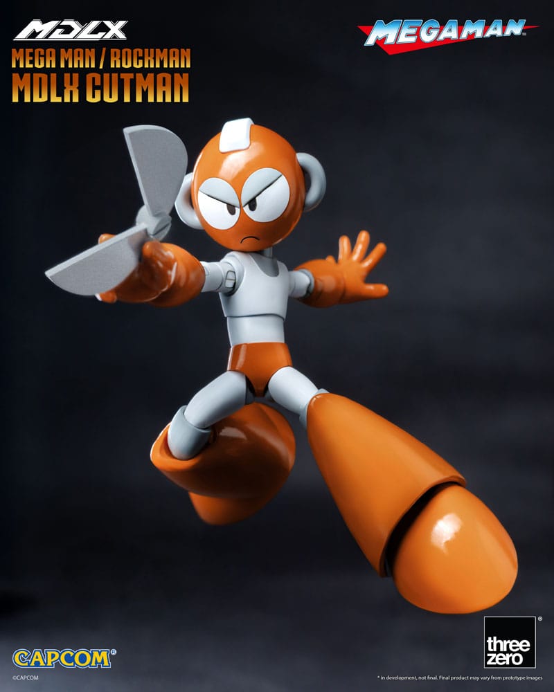 Mega Man figurine MDLX Rockman / Mega Man Cutman 12 cm
